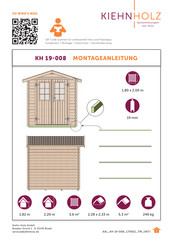 Kiehn-Holz KH 19-008 Manual Del Usuario