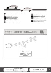 Westfalia MR896S Instrucciones De Montaje Y De Servicio