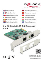 DeLOCK 88101 Manual Del Usuario