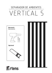 Artens VERTICAL 5 Instrucciones De Montaje