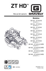 Ariens 991164 Manual Del Operario