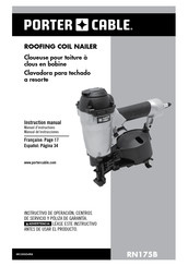 Porter & Cable RN175B Manual De Instrucciones