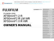 FujiFilm XF50mmF1.0 R WR Manual Del Usuario