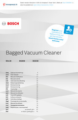 Bosch BGL38 Manual Del Usuario