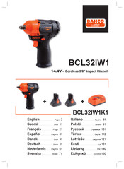 Bahco BCL32IW1 Instrucciones De Funcionamiento