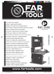 Far Tools 113289 Traduccion Del Manual De Instrucciones Originale