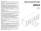 Sonax B-601-BWT Manual Del Usuario