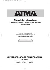 ATMA LP 8310 Manual De Instrucciones