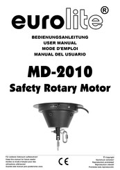 EuroLite MD-2010 Manual Del Usuario