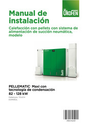 Okofen PELLEMATIC Maxi Serie Manual De Instalación