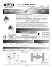 Helvex Nuva E-770 Guia De Instalacion