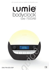 Lumie Bodyclock Luxe 750DAB Manual Del Usuario