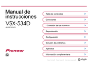 Pioneer VSX-534D Manual De Instrucciones