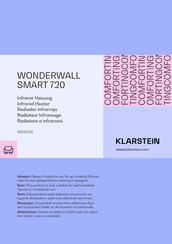 Klarstein WONDERWALL SMART 720 Manual De Instrucciones