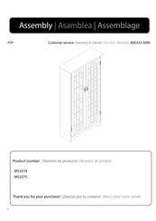 Southern Enterprises MS1074 Instrucciones De Asamblea