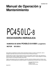 Komatsu PC450LC-8 Manual De Operación Y Mantenimiento