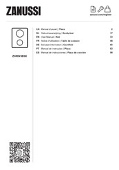 Zanussi ZHRN383K Manual De Instrucciones