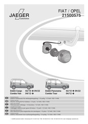 Jaeger 21500575 Manual Del Usuario