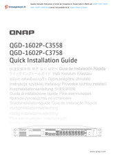 QNAP QGD-1602P-C3558-8G Guía De Instalación Rápida