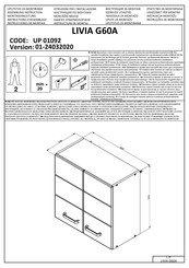 Dedeman LIVIA G60A Instrucciones De Montaje