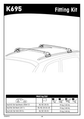 Yakima K695 Instrucciones De Montaje