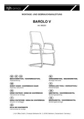 hjh OFFICE BAROLO V 600201 Instrucciones De Montaje