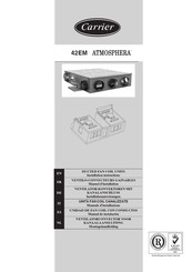 Carrier ATMOSPHERA 42EM T1 Manual De Instalación