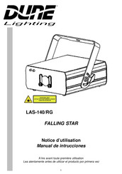 Dune lighting LAS-140/RG Manual De Instrucciones