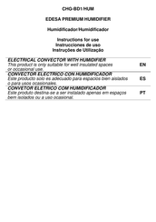 Edesa PREMIUM CHG-BD1/HUM Instrucciones De Uso