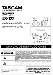 Teac Tascam FRONTIER US-122 Manual De Instrucciones