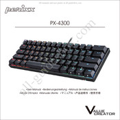 perixx Value Creator PX-4300 Manual De Instrucciones