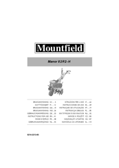 Mountfield Manor 82R2-H Instrucciones De Uso