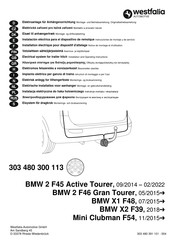 Westfalia Automotive 303 480 300 113 Instrucciones De Montaje Y De Servicio