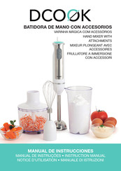 DCOOK 5425945 Manual De Instrucciones