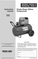 Porter Cable C5100 Manual De Instrucciones