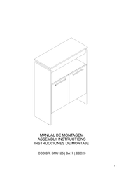 BRV MÓVEIS BBC20 Instrucciones De Montaje