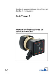 KSB Calio-Therm S Manual De Instrucciones De Servicio/Montaje