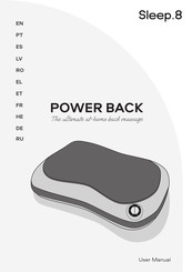 Sleep.8 POWER BACK Manual Del Usuario