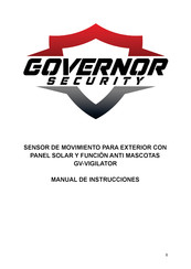 GOVERNOR SECURITY GV-VIGILATOR Manual De Instrucciones