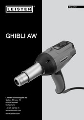 Leister GHIBLI AW Manual Del Usuario