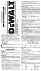 Dewalt DWP362 Manual De Instrucciones