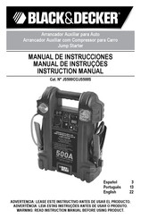 Black and Decker JS500S-BR Manual De Instrucciones