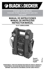 Black and Decker JS500S-B2C Manual De Instrucciones