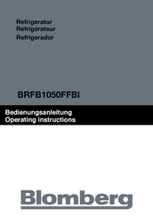 Blomberg BRFB1050FFBI Manual Del Usuario