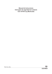 EUCHNER CES-I-AP-M-C04-SK-117325 Manual De Instrucciones