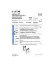 Siemens 8MR2170-2BF Instructivo