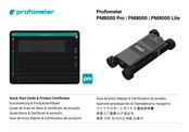 profometer PM8000 Pro Guia De Inicio Rapido