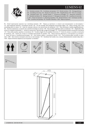 ML MEBLE LUMENS 02 Instrucciones De Montaje