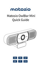 Matosio OwlBar Mini Guía Rápida