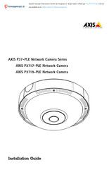 Axis Communications P37-PLE Serie Guia De Instalacion